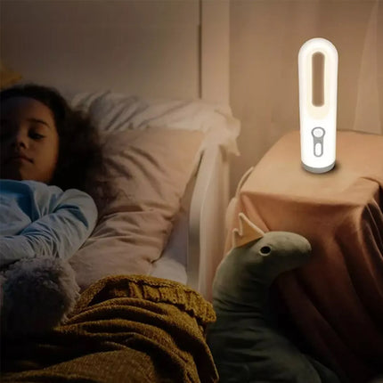 Motion Sensor LED Night Light Rechargeable Flashlight Emergency Camping Lights
