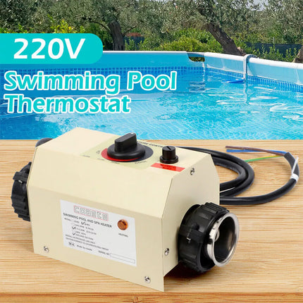 SPA Heater 3KW Electric Swimming Pool and Heating Tub Water Heater Thermostat