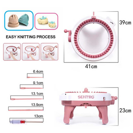 Genuine Sentro 48 DIY Knitting Machine Smart Weaving Knit Rotating Kid Toy Scarf