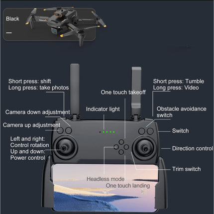 8K GPS Drone with HD Camera Drones 5G WiFi FPV Foldable RC Quadcopter Brushless