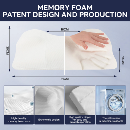 Beauty Pillow Anti-aging Memory Foam Pillow Anti-wrinkle Neck Sleeping Massage