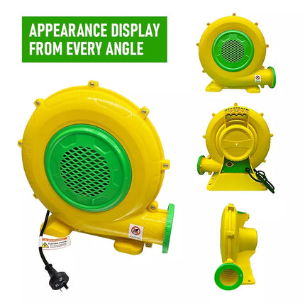 680W Air Blower SAA Approved Jumping Castle Inflatable Pump 240V 50dB Low Noise