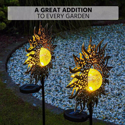 Solar Lights LED Garden Stake Light Decor Outdoor Path Lights Lawn Yard Lamp Sun