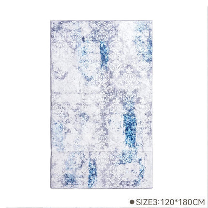 120×180 CM Traditional Vintage Rug 6mm Thick Antibacterial Non-Slip Washable Indoor Outdoor