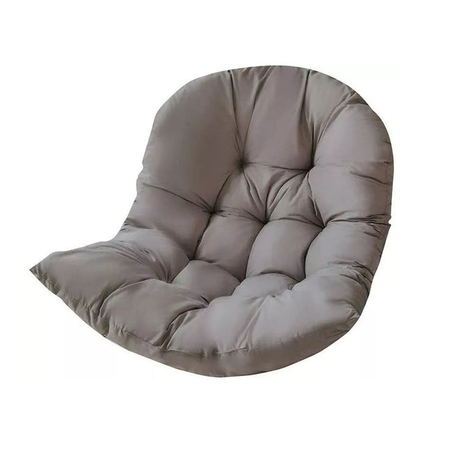 Large Hanging Egg Chair Cushion Sofa Swing Chair Seat Soft Cushions Pad Covers Dark Grey