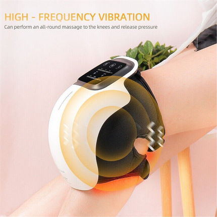 Electric Knee Massager Smart Infrared Heating Therapy Machine Elbow Pain Relief