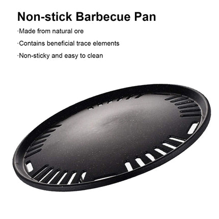 Portable Korean BBQ Grill Table Charcoal Camping Party Outdoor Barbecue Tool Set
