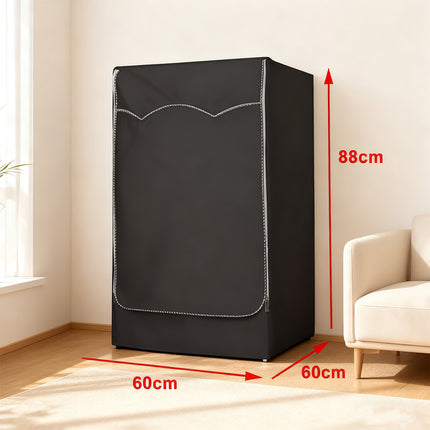 Waterproof Dustproof Washing Machine Top Cover Protect Front Load Washer Dryer  (60x60x88cm)