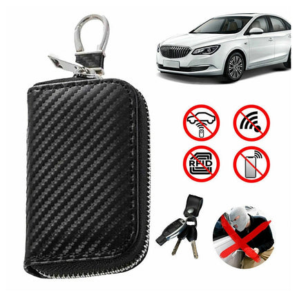 Car Key Faraday Cage Fob Pouch Keyless RFID Blocking Bag Case