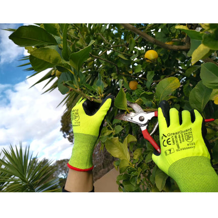 Work Gloves Safety Gloves Nitrile Gloves Foam General Purpose Gardening Mechanic XL+