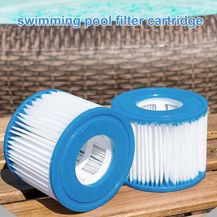 6x For Fit Bestway 58323 Type VI Cartridge Filter Swimming Pool Pump Lay-Z-Spa
