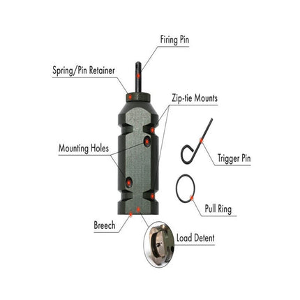 Perimeter Trip Alarm Camp Safe Alarm Outdoor Camping Trip Line Alarm Safe