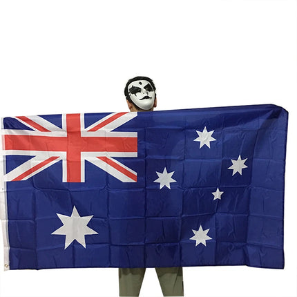 10PCS Large Australian Flag 150cm x 90cm Aussie Australia ANZAC Day Heavy Duty