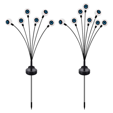 Halloween Solar Eyeball LighVN Outdoor Garden Halloween Decorative Scary Lights