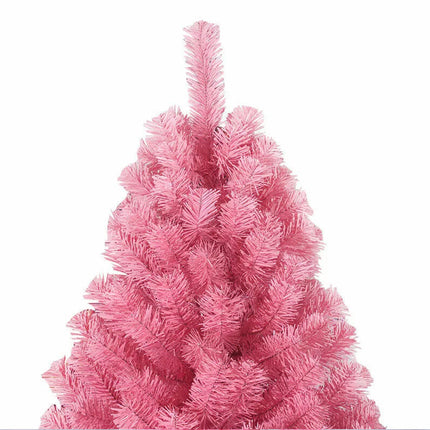 2ft/60CM Mini Pink Christmas Tree Home Office Xmas Table Decoration 80 Tips