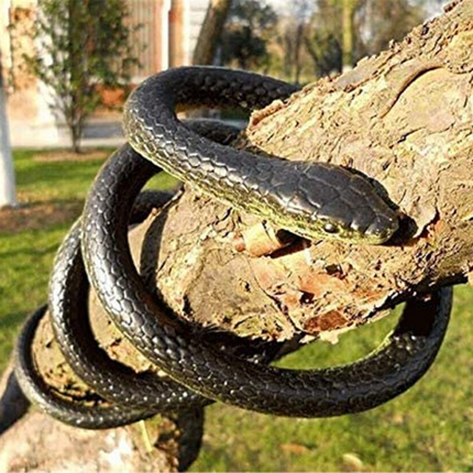 Garden Rubber Snakes Realistic Trick Toy Simulation Snake Whimsy Joke Scary Gift