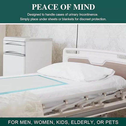 40PK Economy Adult Incontinence Disposable Bed Pads Pee Underpads 60 x 90cm