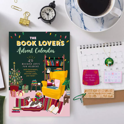 The Book Lover's Advent Calendar: 25 Bookish GifZO for Readers Xmas Gift