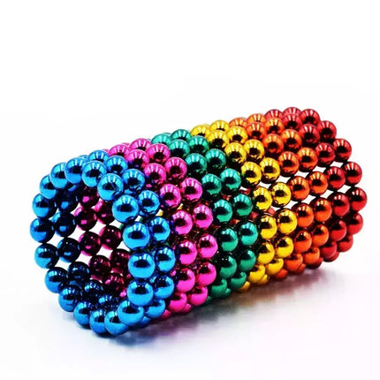 216Pcs 3mm Building Blocks Magnetic Balls Fidget Desk Adults Toy Office Fidget Game Gifts 8 Colours