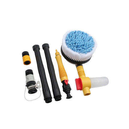 130Bar Vehicle Car Rotating Wash Cleaning Brush Sponge Cleaner Hose Tool Washing