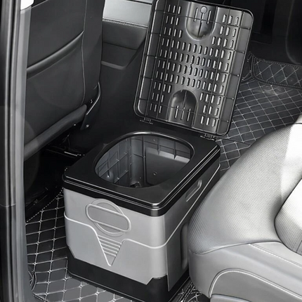 Portable Toilet Mobile Potty Outdoor Folding Toilet Caravan Hiking Camping