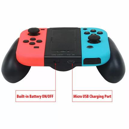 Rechargeable Battery Grip Dock USB Charger For Nintendo Switch Joy Con