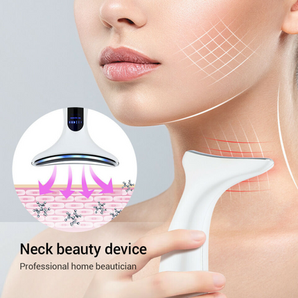 Neck Anti Wrinkle Face Lifting Beauty Device LED Photon Therapy Skin Care