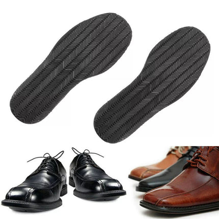 2Pair Shoe Soles Repair Slip Sole Grip Rubber Pads DIY Anti-Slip Shoe Repair Kit