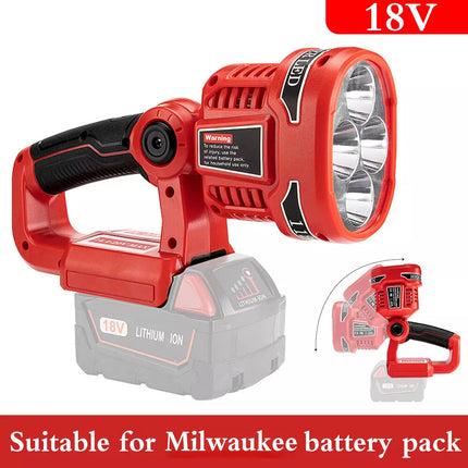 LED Work Light Torch Lamp For Milwaukee M18SLED-0 18V Li-ion Battery Cordless