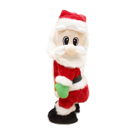 Dancing Santa Claus Doll Electric Musical Toy Twerking Singing Christmas Gift
