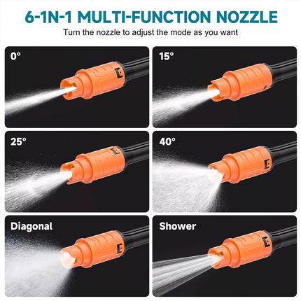 For Makita 18V Battery Cordless High Pressure Washer Jet Water Wash Cleaner Gun No Battery