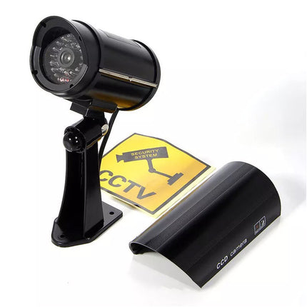 4 Sets Flash LED Light Fake Dummy Camera Night Security Surveillance CCTV