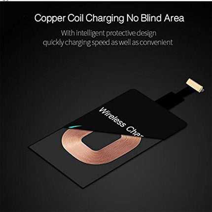 Iphone Universal Slim Wireless Charger Charging Receiver For iPhone Samsung Android