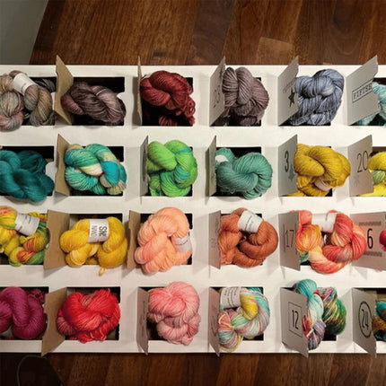 The Yarn Advent Calendar,24 Days Christmas Countdown Calendar