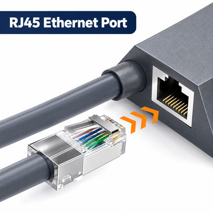 Starlink V2 Ethernet Adapter RJ45 Gigabit Network Adapter 1Gbps Wired LAN Cable
