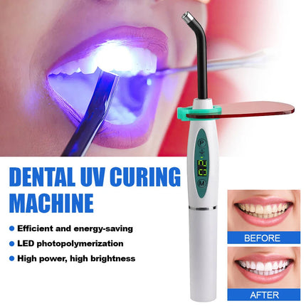 Rechargeable LED UV Dental Curing Light Cure Lamp Wireless Curing Machine Tool