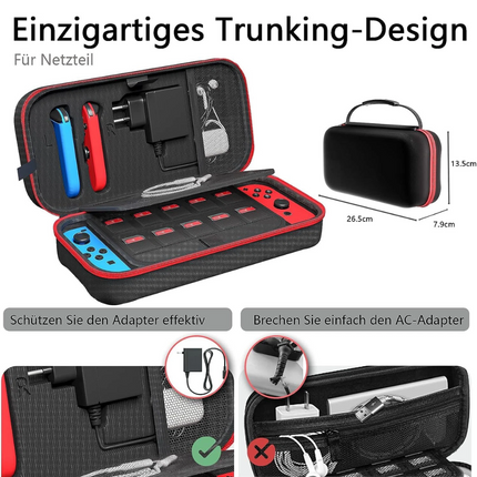 Game Console Storage Case Compatible With Nintendo Switch/Switch OLED Hard