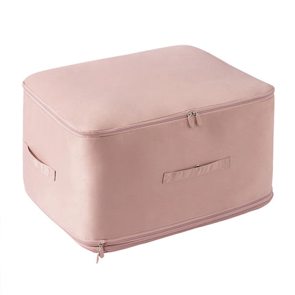 Ultra Space Saving Self Compression Organizer, Heavy Duty Moving Bags, Storage Large Pink