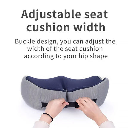 Office Chair Seat Cushion for Sedentary Support Comfort Pillow Pad Home Use Blue