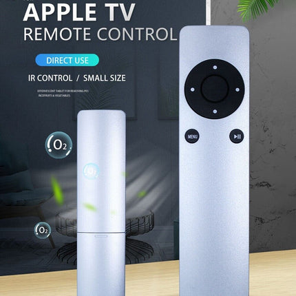 2 Pack Replacement Universal Infrared Remote Control Compatible For Apple TV1/TV2/TV3