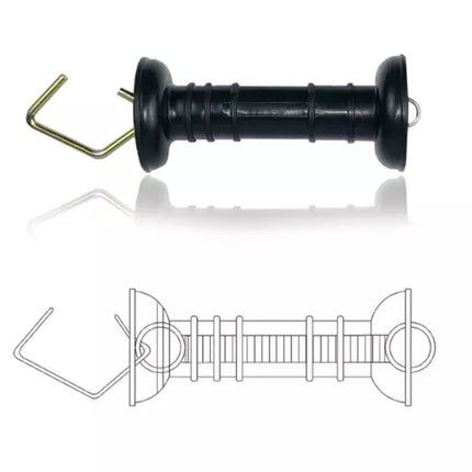 10pcs Electric Fence Gate Handle Pasture Good Insulation For Animal Husbandry