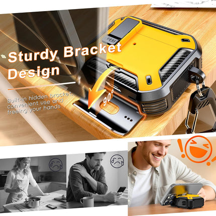 Apple Airpods Pro 3 (2025) Case Cover Heavey Duty Shockproof Protector Yellow