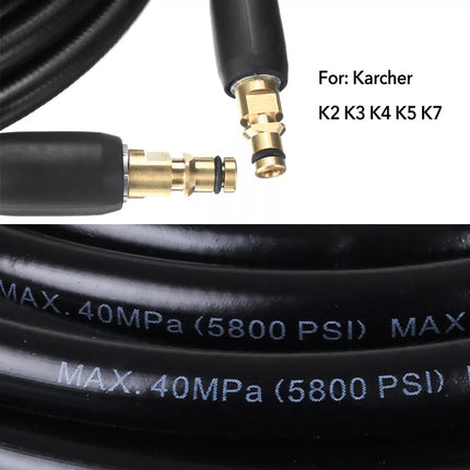 20M Extension Hose Pipes For Karcher K2 K3 K4 K5 K7 Series High Pressure Washer 20m