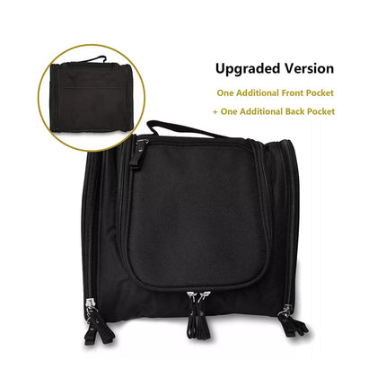 Hanging Toiletry Bag Large Kit Folding Makeup Organizer for Men & Women Travel