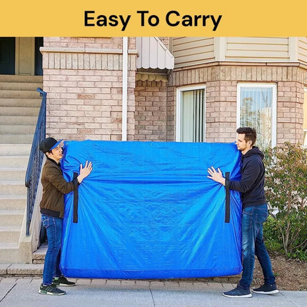 Mattress Storage Bag Antidust Moving Protector Cover Carry Packaging Plastic Bag King Size