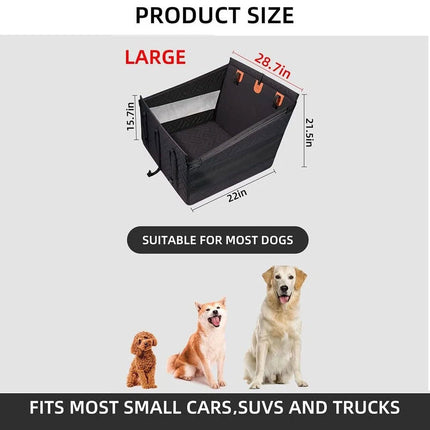 Dog Car Back Seat Extender, Quilted Pet Hammock Cover, Dog Hammock Pet Seat