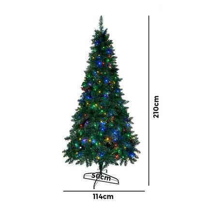 LED Christmas Tree 1.8M/2.1M Multi Colour Lights