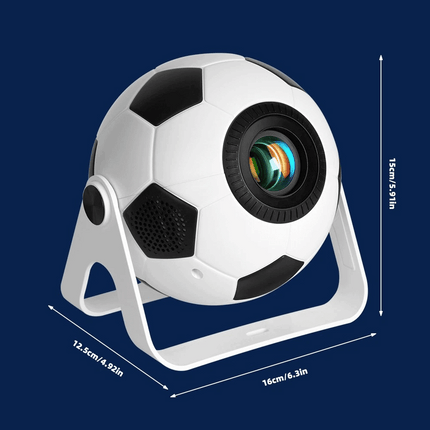 Mini Portable LED Projector For Android 11 Bluetooth Theater 4K Electronic Focus