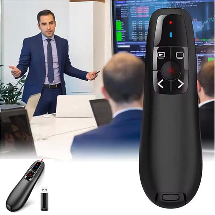 Wireless USB PowerPoint Presenter Remote Slide Advancer Presentation Clicker