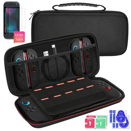 For Nintendo Switch Case Portable Anti-Scratch Hard Shell Card Slot Protection